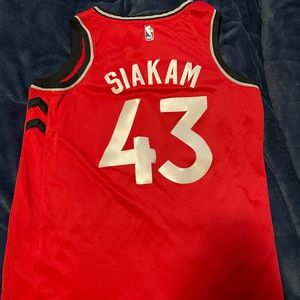 Large Red Pascal Siakam jersey